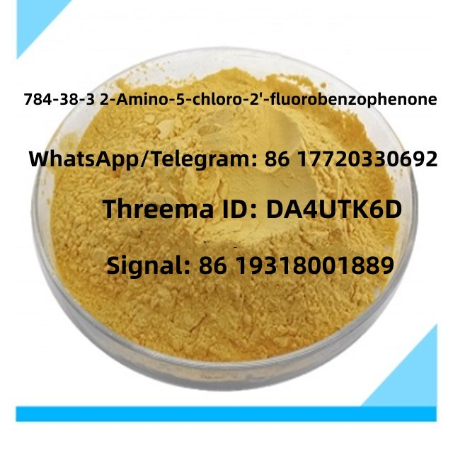 Suministro de polvo de 2-amino-5-cloro-2'-fluorobenzofenona CAS 784-38-3 